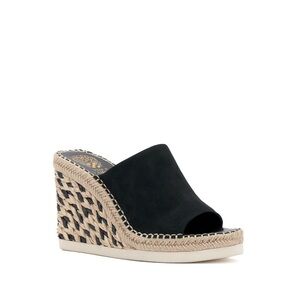 Vince Camuto Brissia Wedge Mule – Black